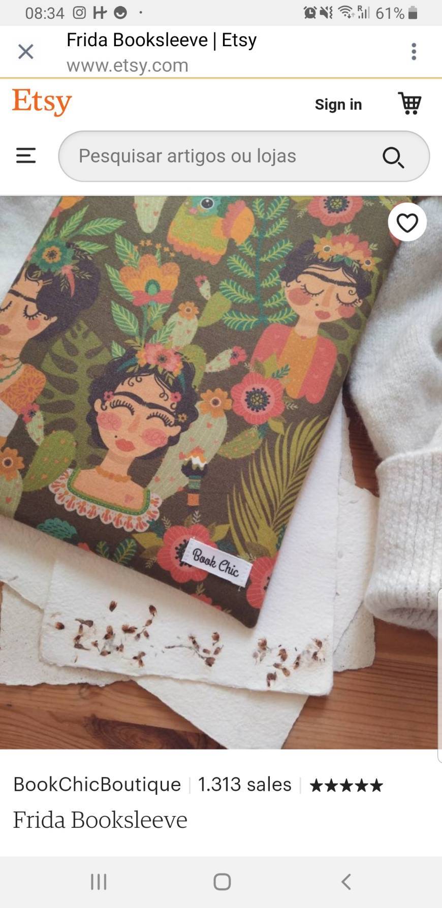 Products Frida Booksleeve