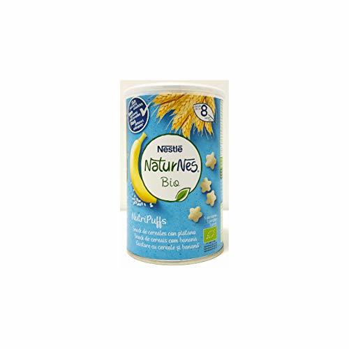 Producto Nestlé Naturnes Bio NutriPuffs Plátano 8M+ 35g