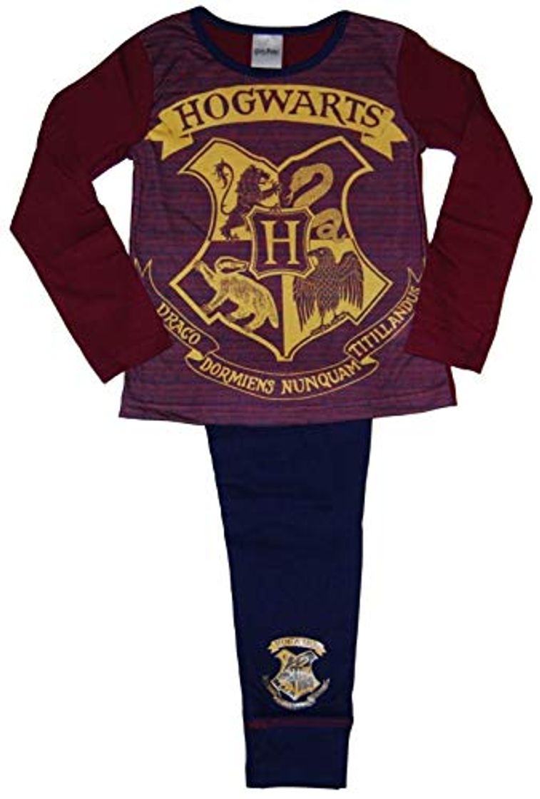 Social Harry Potter - Hogwarts - Pijama Dos Piezas - para niño Rojo