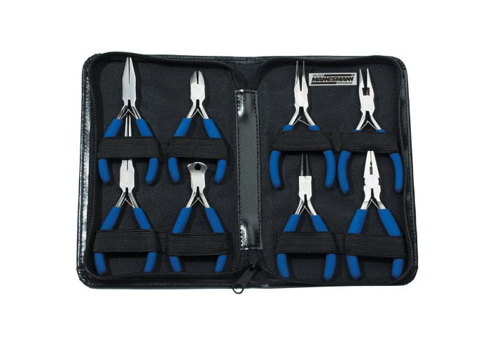 Social Mannesmann - M10808 - Juego de tenazas electrónicas 8 piezas