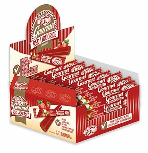 Fini Gourmet Red Liquorice Regaliz Fresa 32 ud