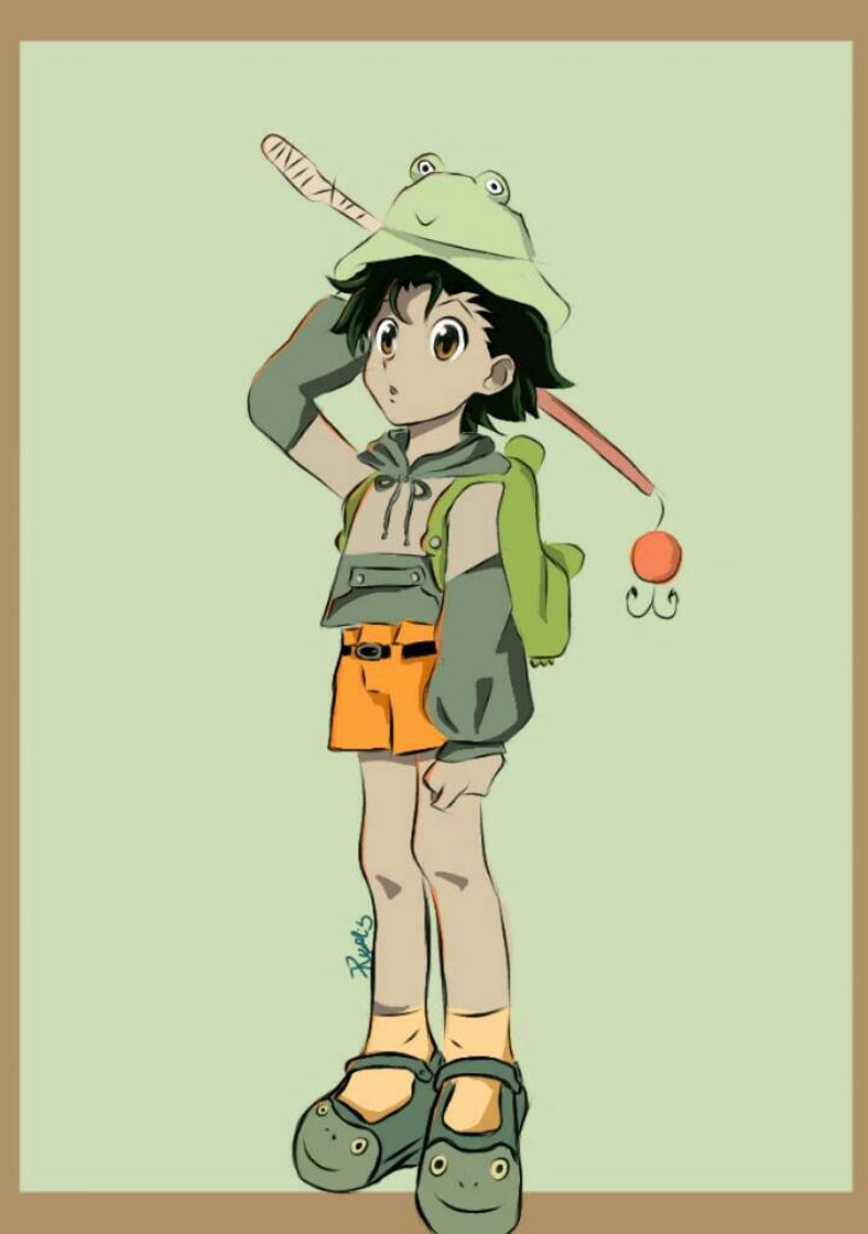 Fashion Gon _ HxH.    Frog 🐸