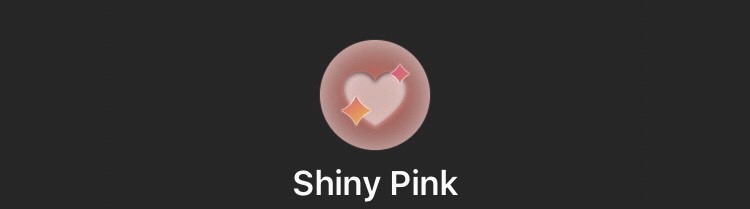 Fashion Shiny pink 