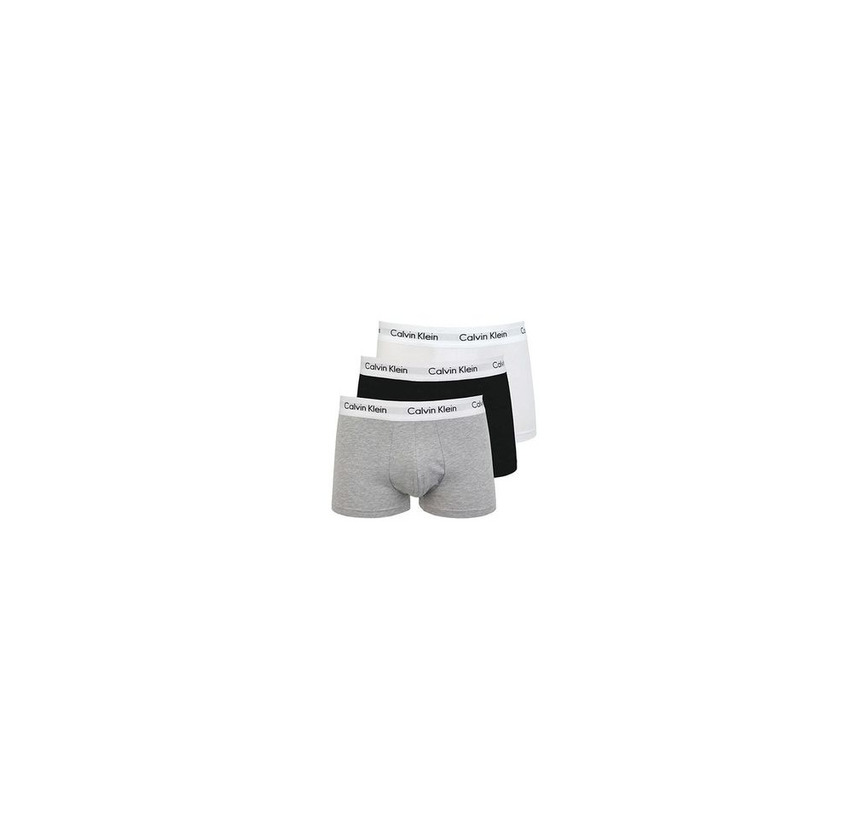 Social Calvin Klein 3p Low Rise Trunk Bóxer, Multicolor