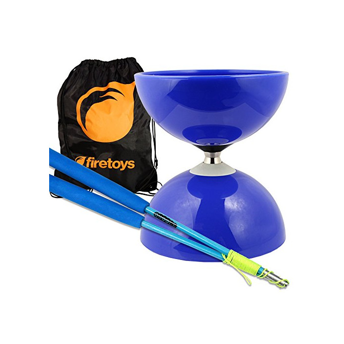 Social Blue Big Top - Jumbo Bearing Diabolos Set