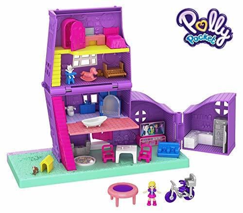 Polly Pocket  - Casa de Muñecas de Juguete con Accesorios