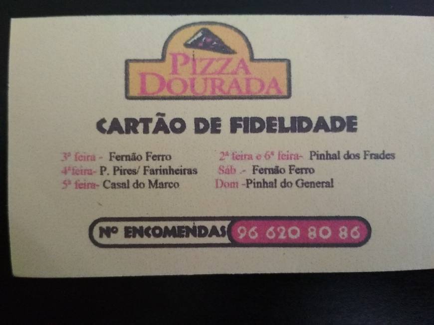 Restaurantes Pizza Dourada