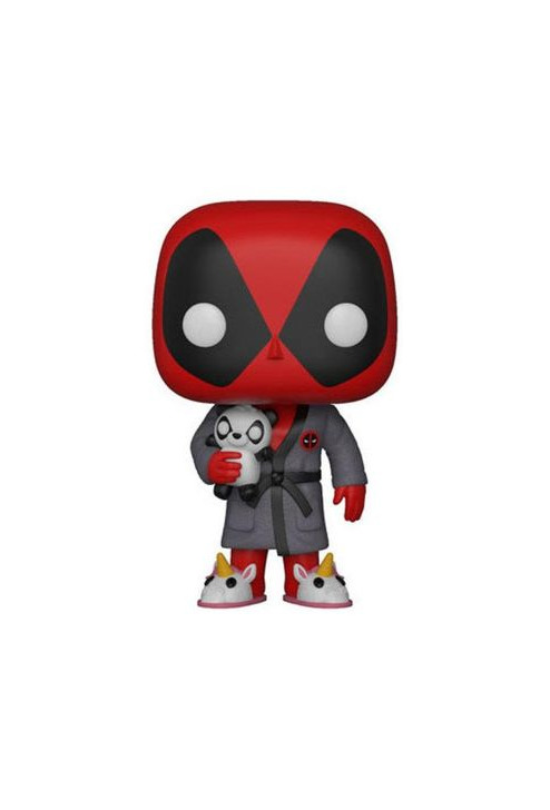 Social Funko- Figura Pop Marvel Parody Deadpool in Robe Vinilo, Multicolor