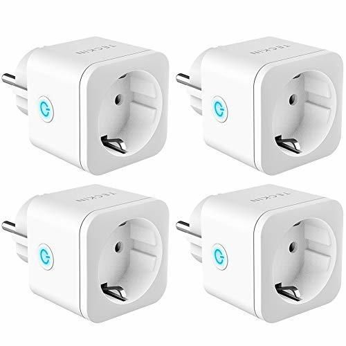 Enchufe Inteligente WiFi TECKIN 16A 3300W Mini Smart Plug Funciona con Amazon