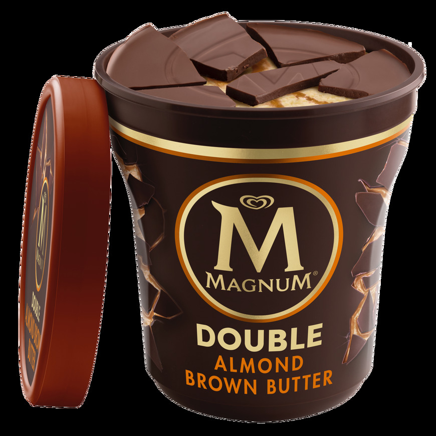 Products Magnum doble salted caramel em copo