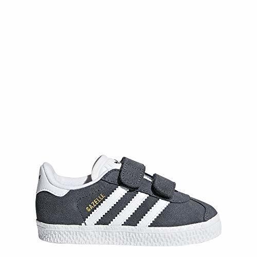 Fashion Adidas Gazelle CF I, Zapatillas de Estar por casa Bebé Unisex, Gris