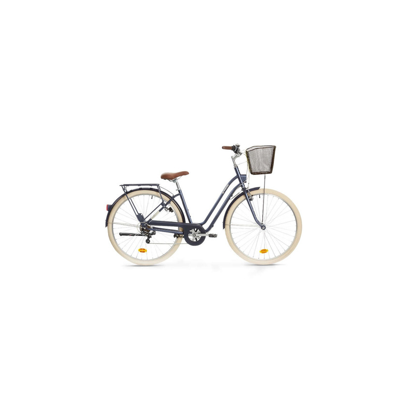 Products BICICLETA DE CIDADE ELOPS 520 QUADRO BAIXO AZUL BTWIN