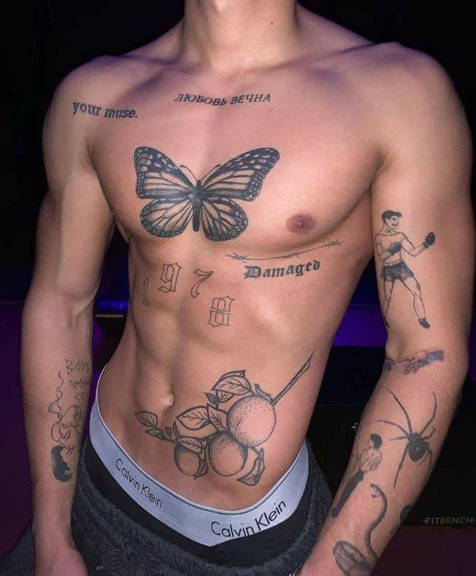 Moda TATUAGEM MASCULINA 