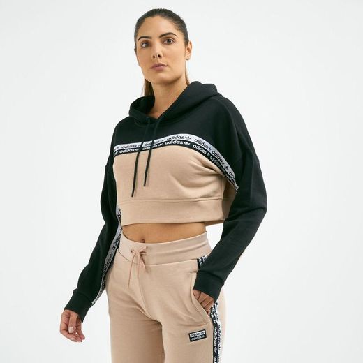 adidas Originals Women's Cropped Sweater Sweatshirt