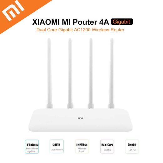 Xiaomi Mi Wi-fi 4 Router 1167 Mbps Gigabit dual band