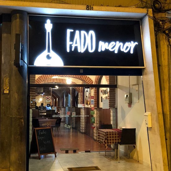 Restaurants Fado Menor de Lisboa