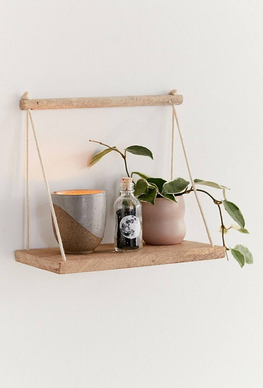 Productos Urban Outfitters Asher rope hanging wall shelf