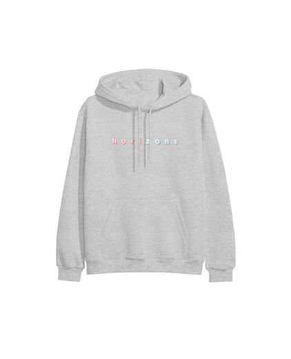 Horizons Text Ash Hoodie – Surfaces