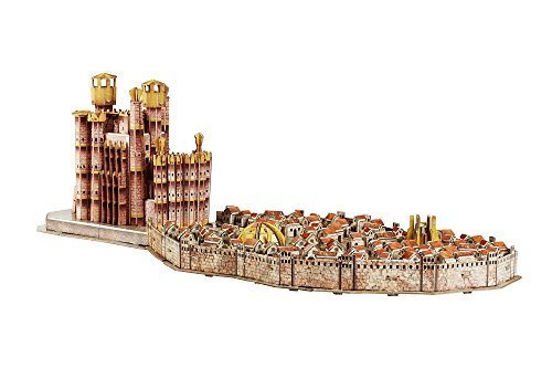 Place Juego de Tronos- Puzles Puzzle 4D Desembarco del Rey, Multicolor