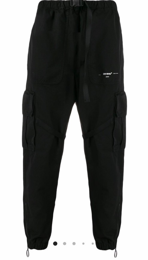 Producto OFF-WHITE Parachute buckled cargo trousers