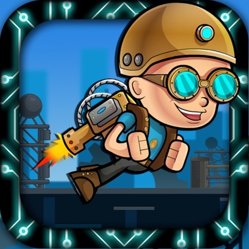 App Jet-pack Hero Kid Space Station War