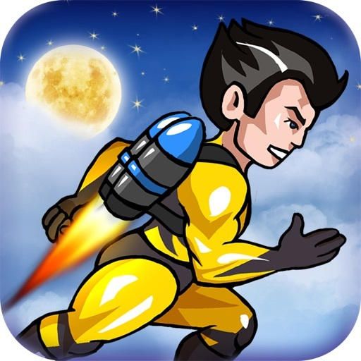 Super Hero Acción JetPack Man - Mejor Super Mega Fun Race Game Adventure (Super Hero Action JetPack Man - Best Super Fun Mega Adventure Race Game)