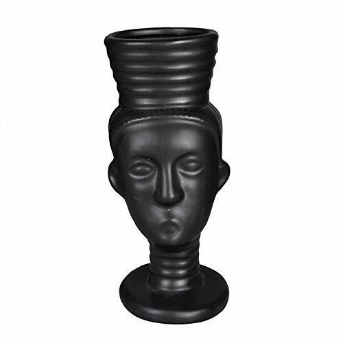 Mujer Africana Taza de cerámica Tiki Copa de cóctel Hawaii Tropical Copa