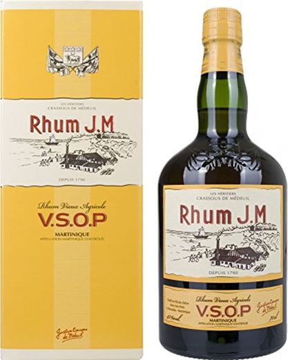 J.M Rhum Vieux Agricole VSOP mit Geschenkverpackung Rum