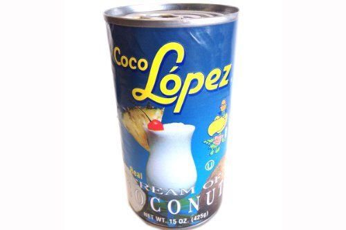 Coco López Crema de Coco Mix Cocktail Para la perfecta Pina Colada.