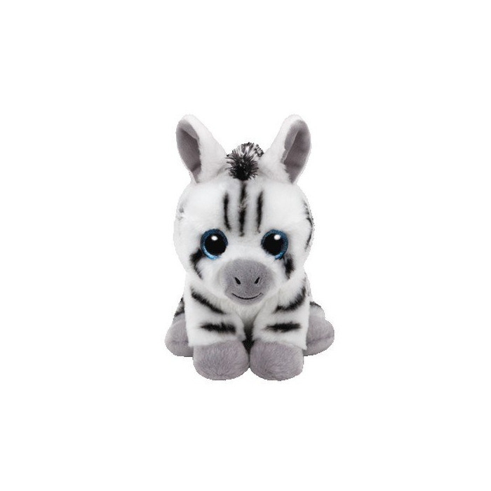 Product TY - Beanie Babies Stripes, peluche zebra, 15 cm