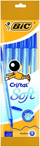 Social BIC Cristal Soft bolígrafos punta media