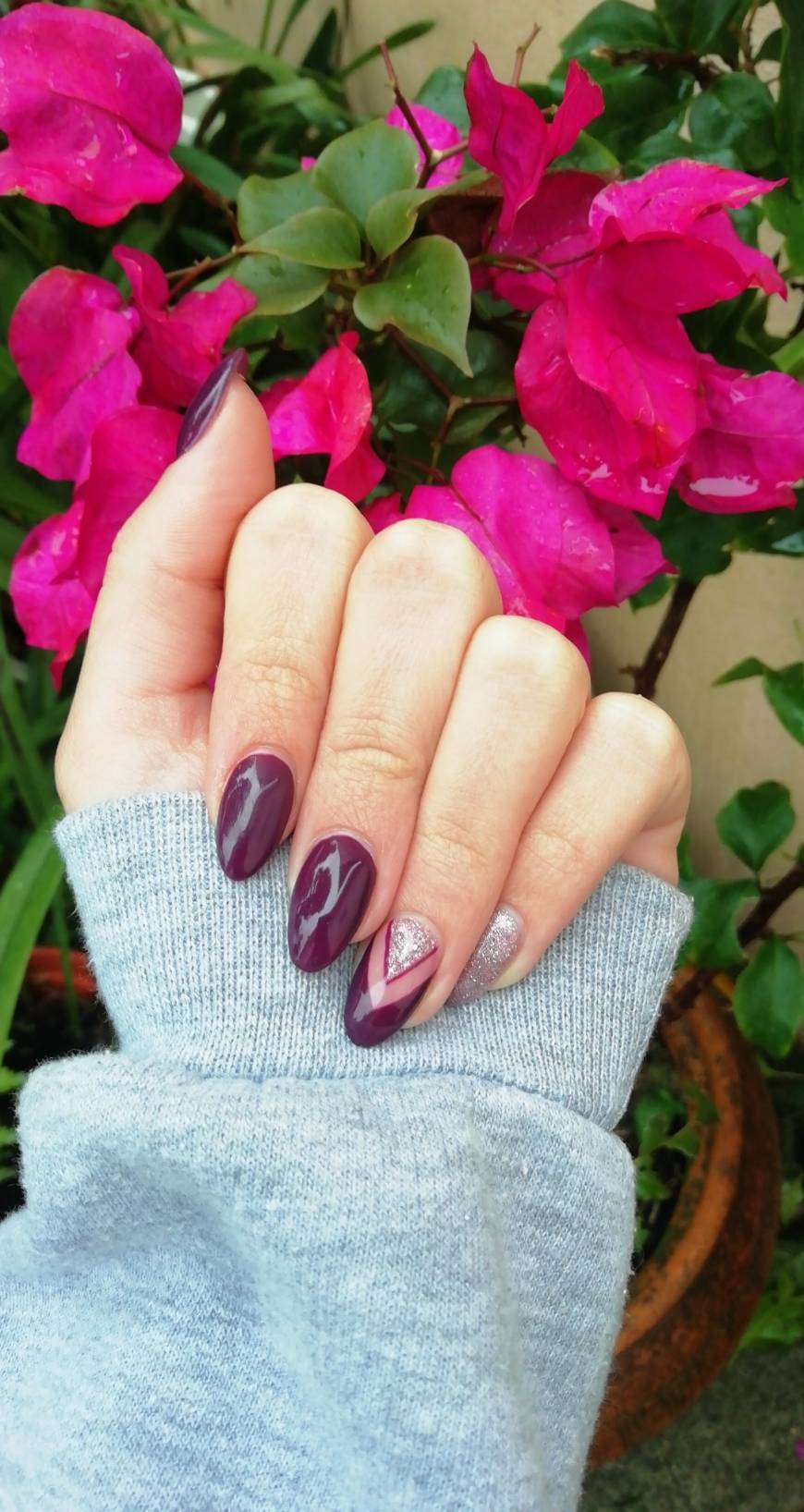 Fashion Purple nails 