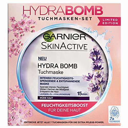 Beauty Garnier Hydra Bomb Toalla Máscaras Set