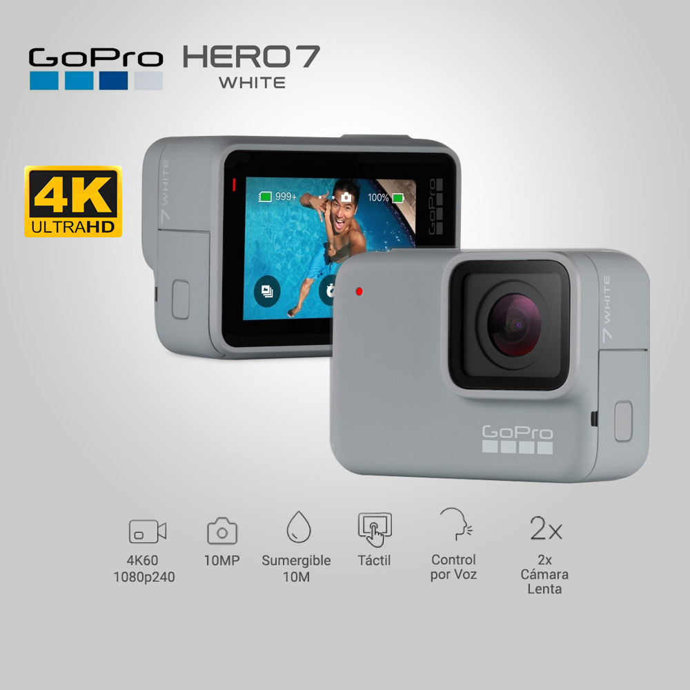 Producto Câmara Go Pro Heroe 7 white 