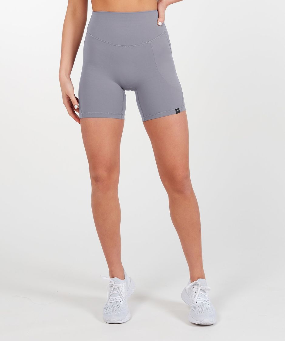 Social Lux High Waisted Shorts - Glacier - Physiq Apparel