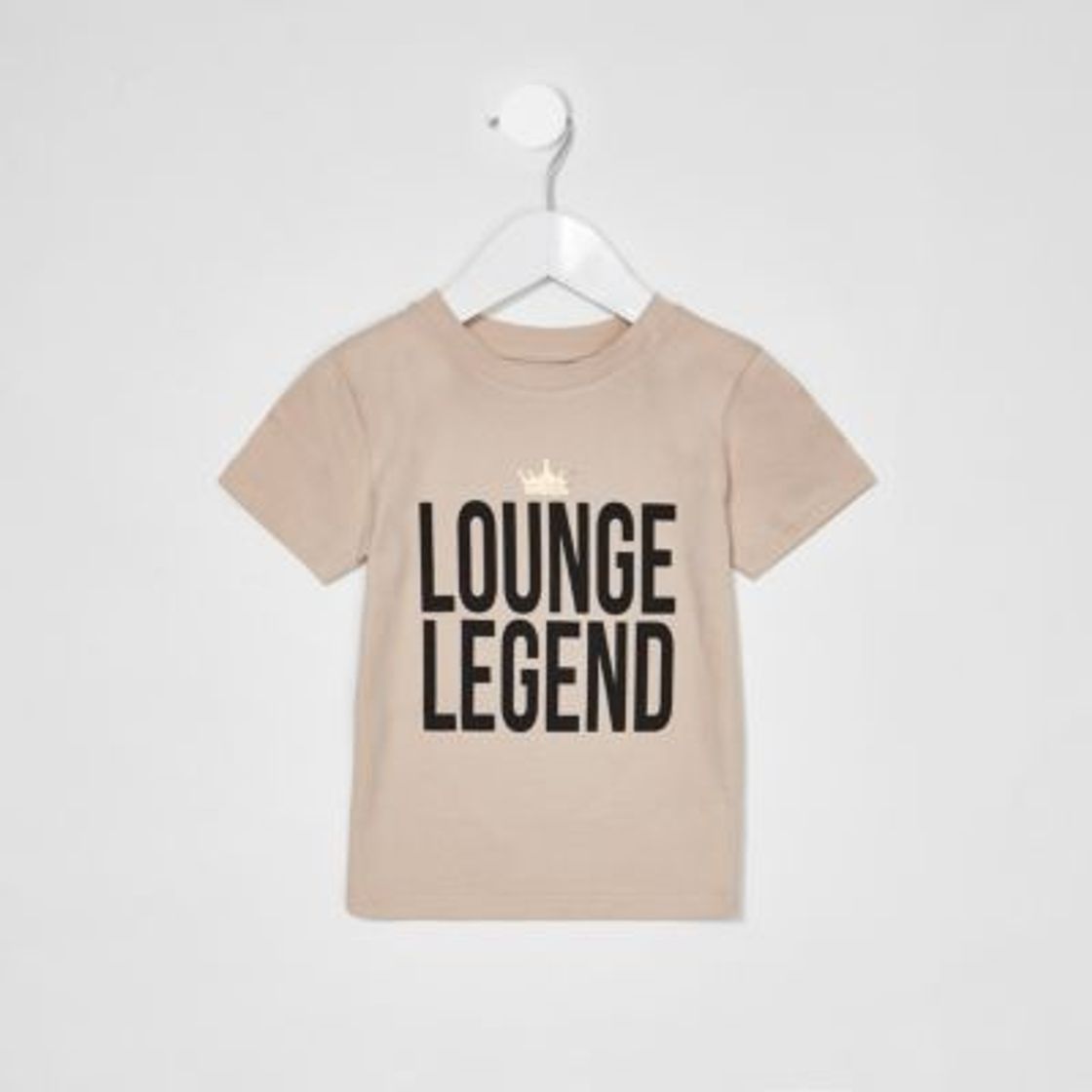 Social Mini Boys Charity Tee 'Lounge Legend' | River Island