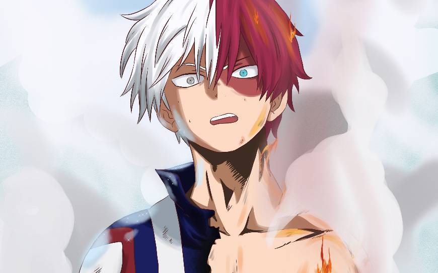 Moda Top n°3 - Shoto Todoroki