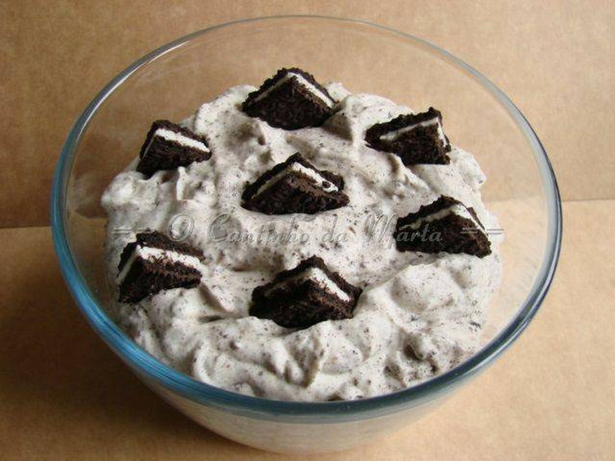 Moda Mousse de bolacha oreo