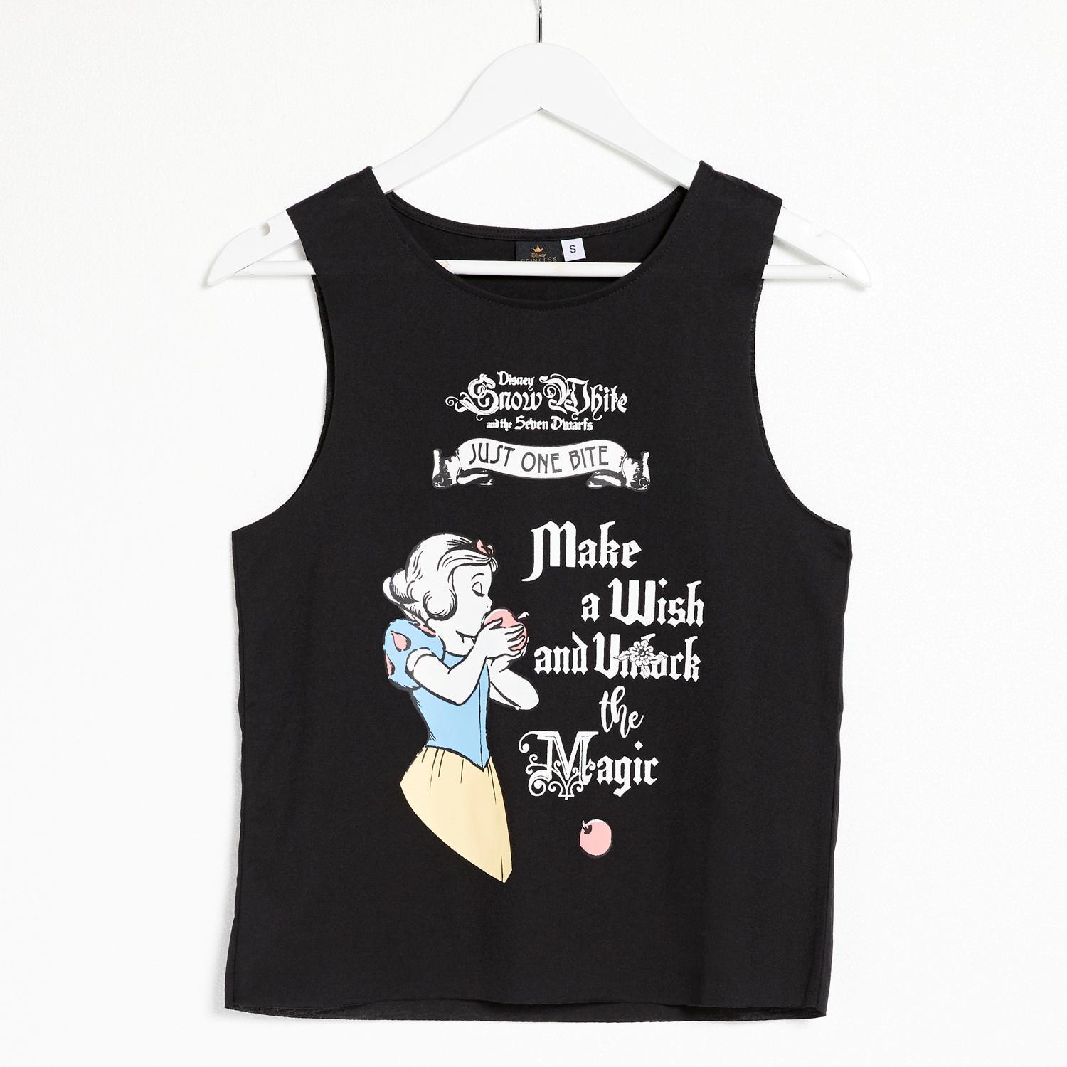 Fashion Camisola de Alças Branca Neve - Preto - Camisola Mulher | Sport ...