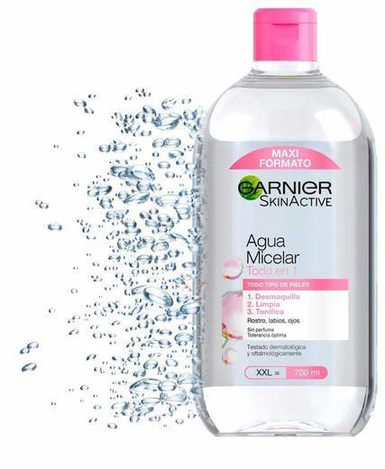 Garnier Skin Active Agua Micelar Clásica para Todo Tipo de Pieles Formato