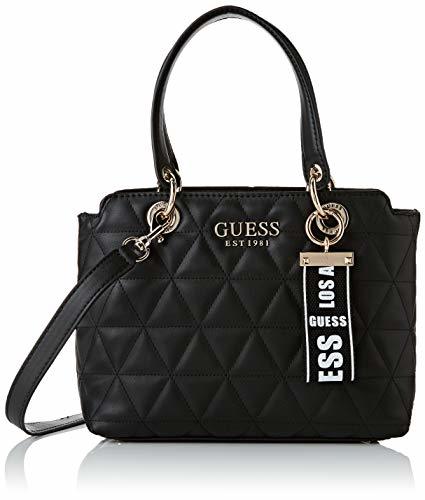 Product Guess Laiken Small Satchel, Bolsa de mensajero para Mujer, Negro