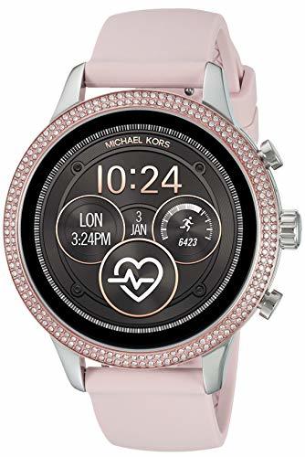 Social Michael Kors Reloj Mujer de Digital con Correa en Silicona MKT5055