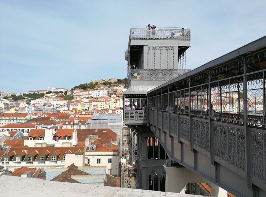 Lugar Elevador de Santa Justa