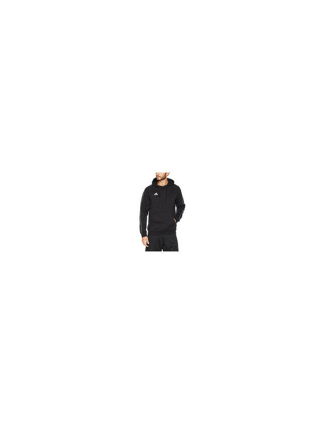 Social adidas Core18 Hoody Sudadera con Capucha, Hombre, Negro