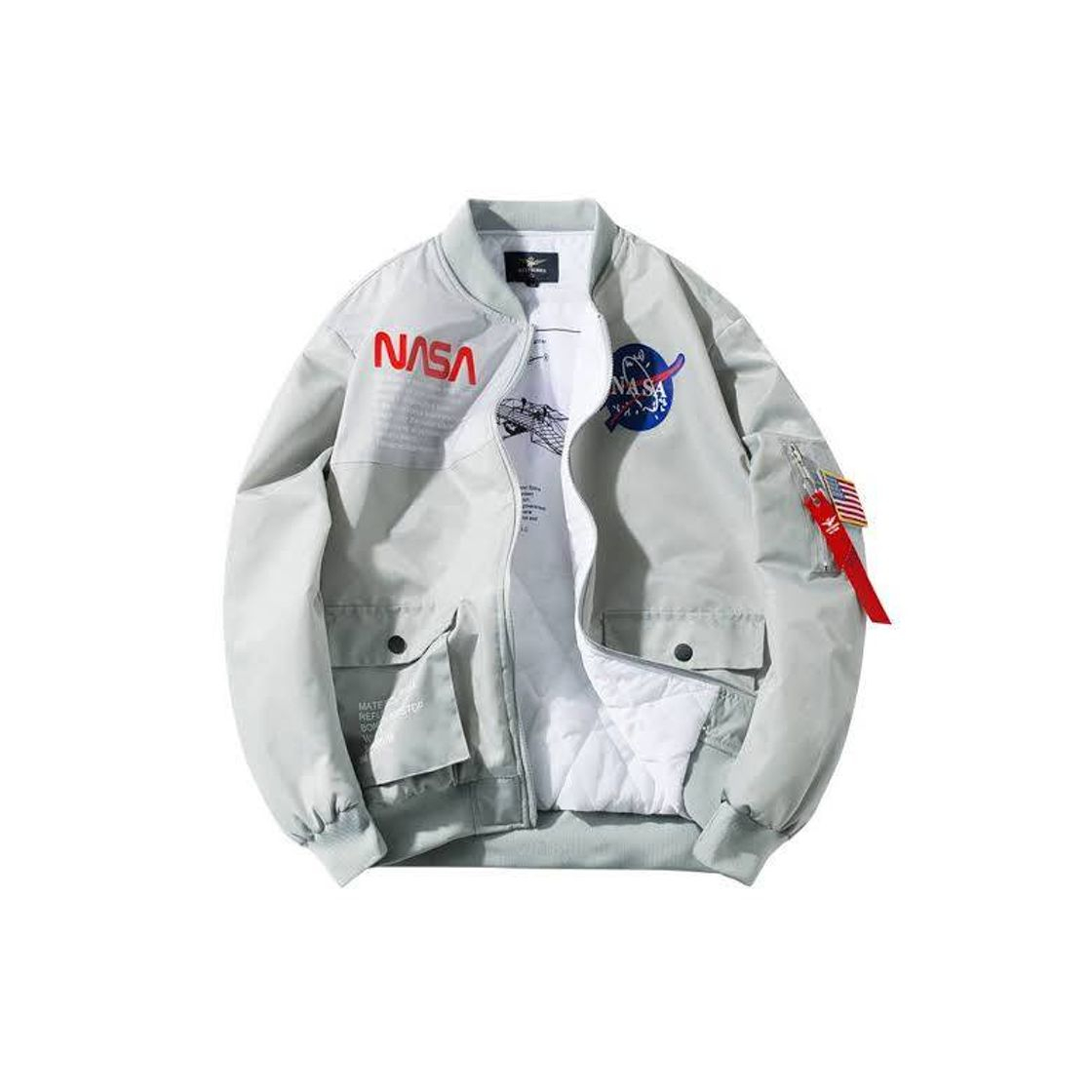 Product Jaqueta NASA space branca