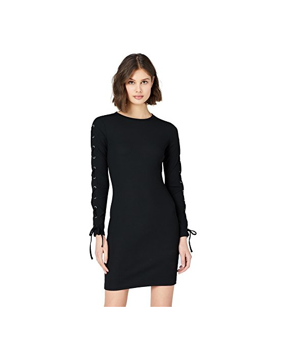 Moda find. 70526A vestido fiesta mujer, Negro