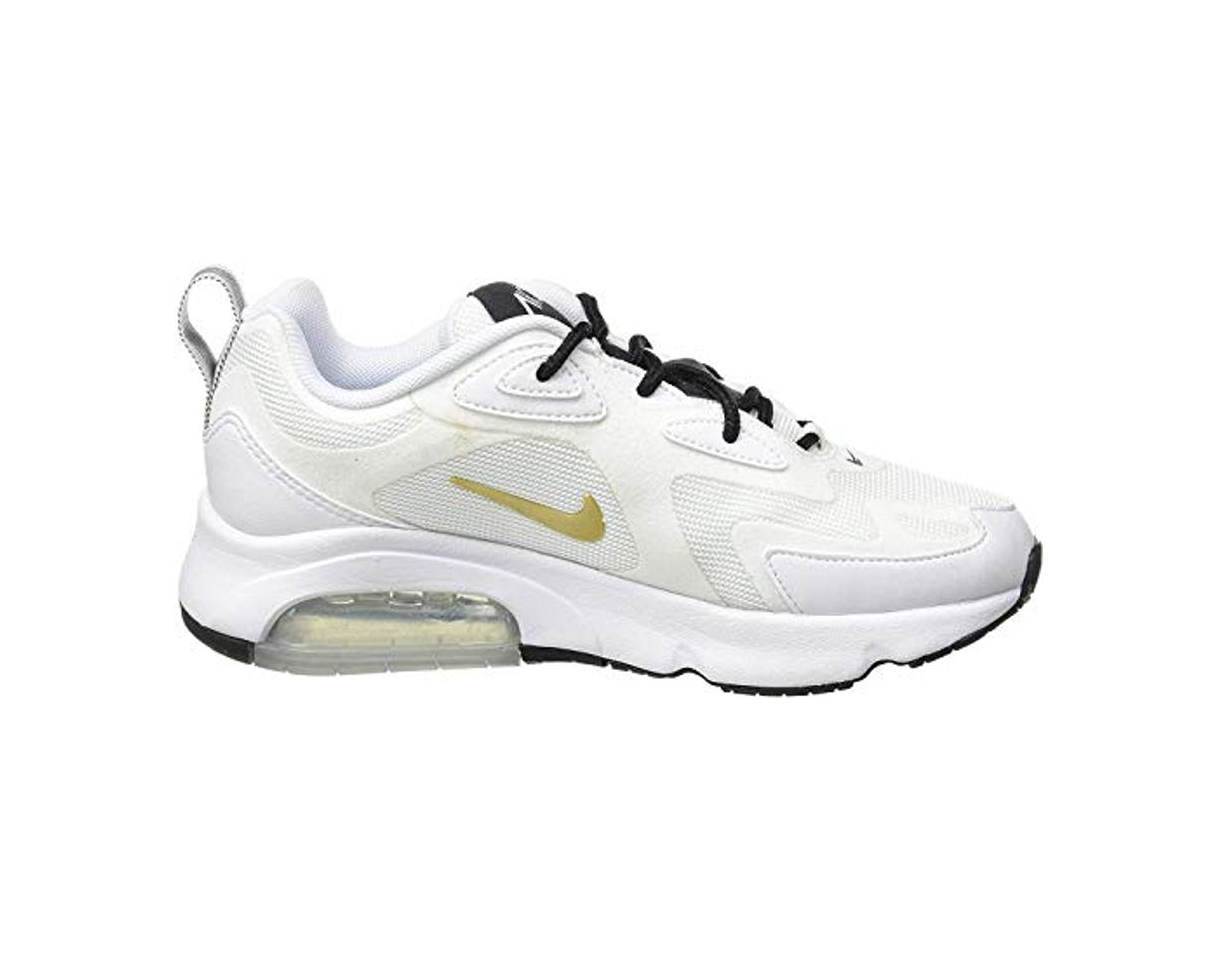 Moda Nike W Air MAX 200, Zapatillas para Correr para Mujer, White