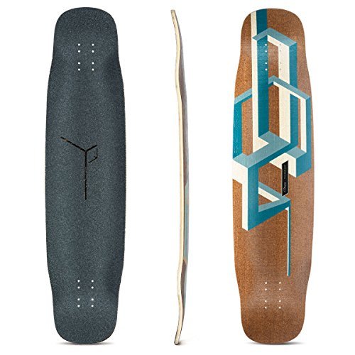 Place Loaded Boards Basalt Tesseract Bamboo Longboard Skateboard Deck