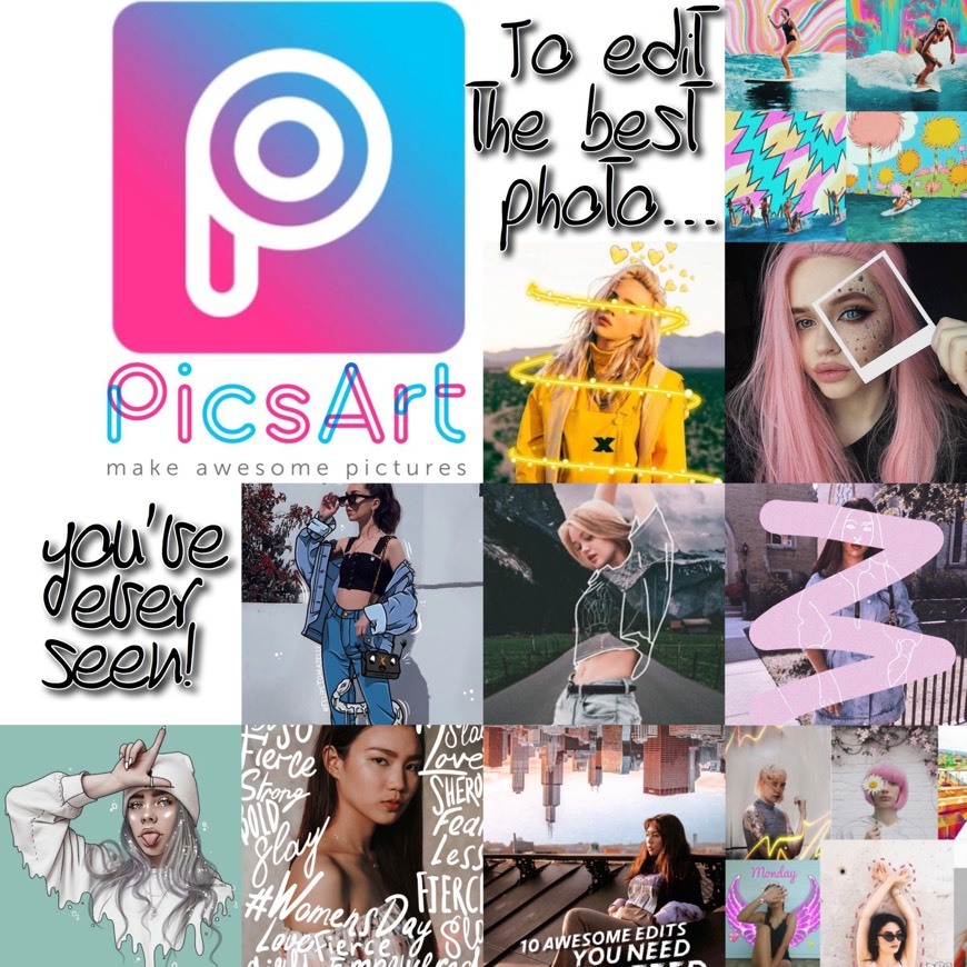 App PicsArt Editor de Fotos