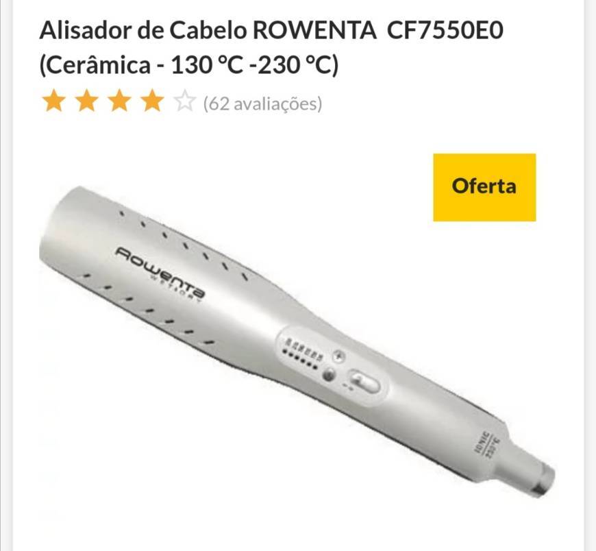 Product Alisador Cabelo Rowenta CF7550E0